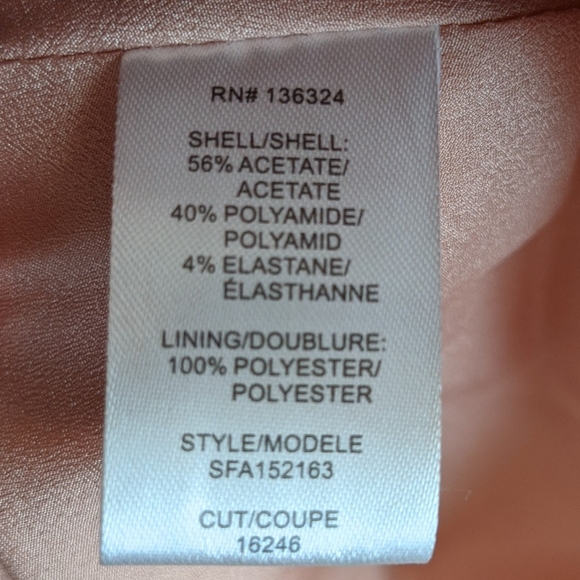 Halston Heritage Pink Pleated Dress - Picture 6 of 9